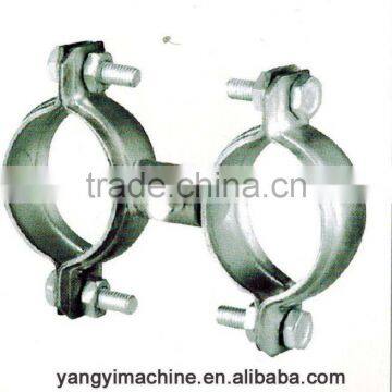 stainless Steel pipe clamp ,Pulsator pipe clamp for milking machine spare part