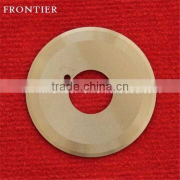 stainless steel circular leather machiney blade