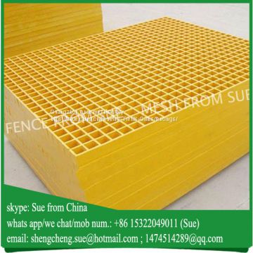 38x38x38mm car washing frp grating for Mauritius