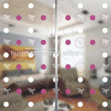 Frosted Silk Screen Printed Glass, Window Doors Decorative Glass photo-3
