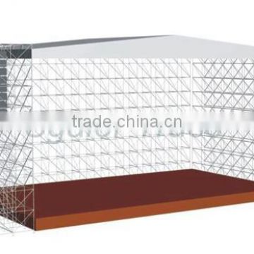 Hot dip-galvanized scaffolding layer truss for hanging speaker