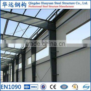 wide span pre engineering light structural steel warehouse for sale