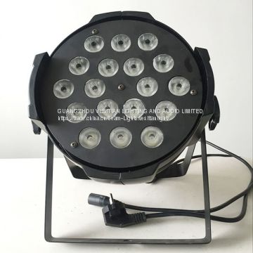 Hot 18PCS RGBW 4in1 10W LEDs Wholesale Indoor Stage PAR Can RGBW LED PAR Light