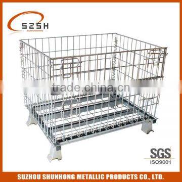 China Factory Wire Mesh Pallet Storage Cage