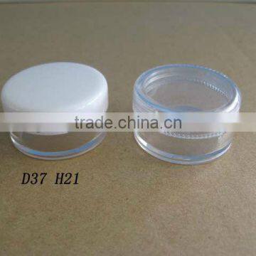 Cosmetic Plastic Round PS Cream Jar 10g