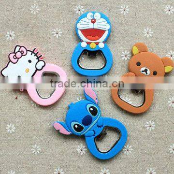 Customized Stainless Steel Metal Magnet Bottle Opener photo-2