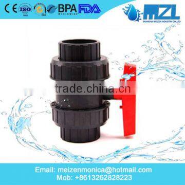SCH 80 PVC Double Union Ball Valve China Factory photo-2