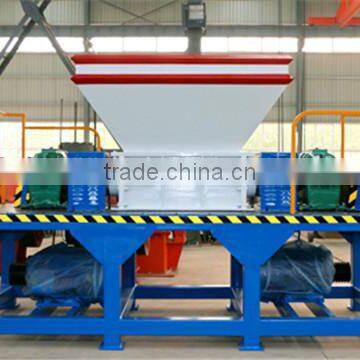 2016 CE approved waste car tyre recycling crushing equipment/waste tyre shredder machine