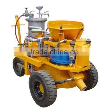 Tunnel Building Used Air Motor Drive Professional Wet Shotcrete Machine