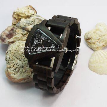 Good-looking Wooden Watch for Men From Shenzhen PSW Factory photo-2