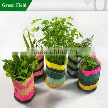 Green Field Canvas Flower Bag,Kitchen Garden Canvas Flower Bags photo-1