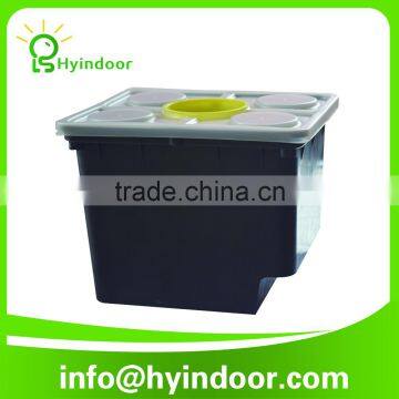Black Hydroponic Dutch Buckets With Lids