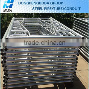 steel scaffolding for concrete construction