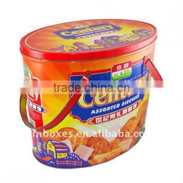 large metal cookie canister