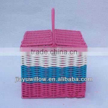 Cheap plastic storage baskets empty wholesale for storage