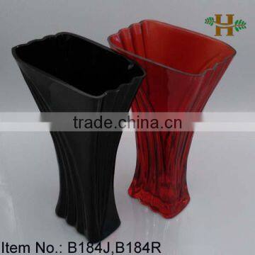 Wedding Decorative Colored Glass Vases Wholesale