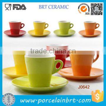 Colorful Porcelain Coffee Tea Cup