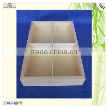 Fashion Office Decoration Show Display Use Pine Wooden Tray photo-3