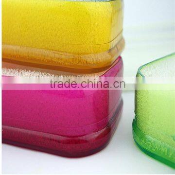 N204 Candy-colored Beautiful Travel Plastic Soap Box photo-6