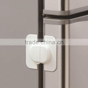 J339 Baby Safety Child Protection Plastic Refrigerator Cabinet Lock