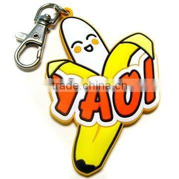 Coin rubber keychain
