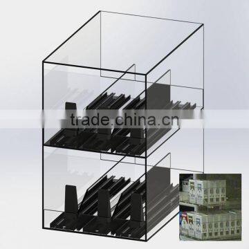 Acrylic Rack With Spring Pusher