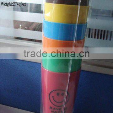 6pcs Smile Plastic Cups photo-3
