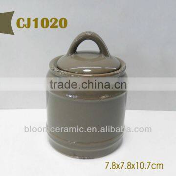 Ceramic sealed salt jar