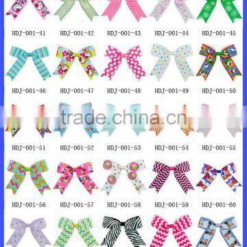 Hot Sale Girl Bowknot Hairpin Grosgrain Ribbon Hair Bows With Clips Wholesale Kids Barrettes Children Boutique Hair Accessories photo-6