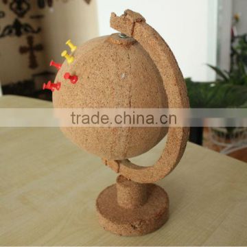 3D newly cork globe