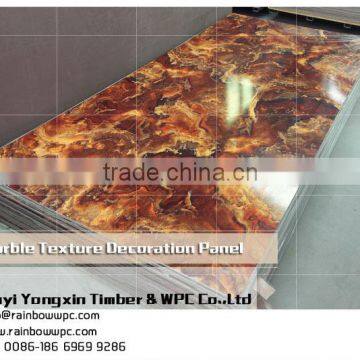 068 Interior Decorative Marble Texture Waterproof Pvc Bathroom Wall Panels photo-4