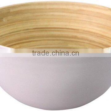 New Design Bamboo Salad Bowls, Clear Spun Bamboo Salad Bowls photo-3