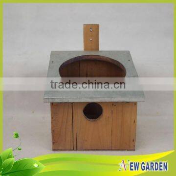 Good Services Cheap Square Orange Wooden Plant Pot Cover photo-5