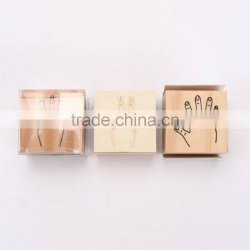 Jumbo Gesture Wooden Stamp