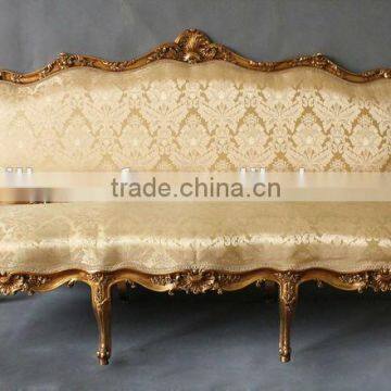 Golden French style reproduction sofa, FA-233P-01