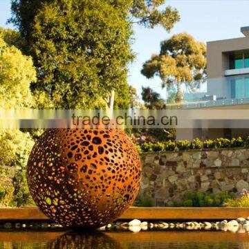 China Supplier Art Decor Metal Craft Stainless Steel Corten Garden Sculpture photo-4