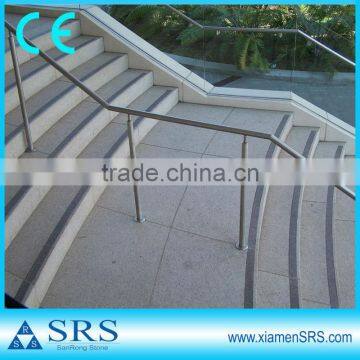 Outdoor grey prefabricated stairs