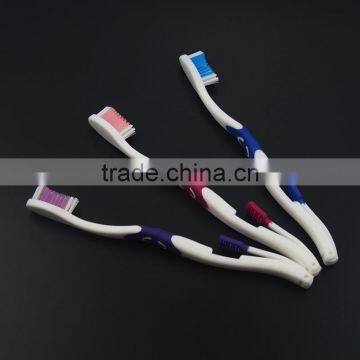 Cheap Wholesale Adult Tooth Brush Double Headed Toothbrush Tongue Cleaner photo-3