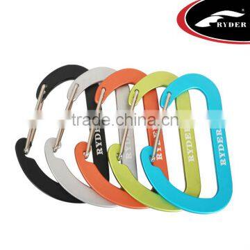 Aluminum Frosting Camping Color Carabiner