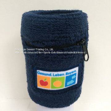 Custom Cotton Zipper Sweatband