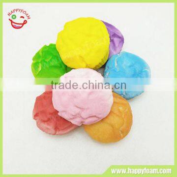 Colorful Scented squishy slow rising bread foam stress balls