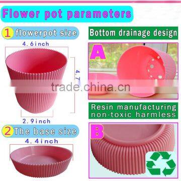 Wholesale Cheap Plastic Large Size Flower Hot Pot&trays photo-3