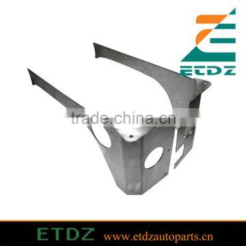 EVO MFG Rear Corner Rockskins For 07-16 Jeep Wrangler JK - Steel photo-2