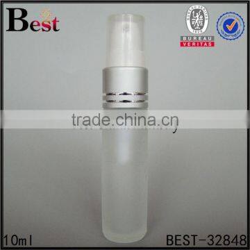 10ml 15ml Mist Spray Bottle Fine Mist Spray Bottle Types of Spray Mist Bottle With Pump Aluminum Collar and Plastic Cap
