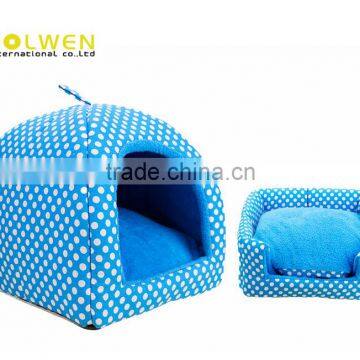 High quality fleece soft pet bed bag