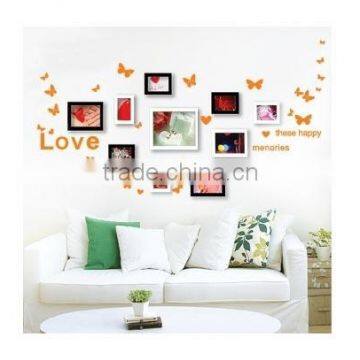Butterfly Love Photo Wall Can Remove Three Generations of Wall Stickers, Kids Room Decoration 3d Wall Stickers photo-3