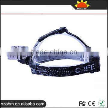 Multifunctional 2000 Lumens 2 LED T6 Adjustable Ultral Bright Headlamp Flashlight Bicycle Light Headlamp photo-2