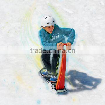 Snowboard SNESCOOTER SNOSKOTER SKI SLEDGE SNOW BOARD PLASTIC FOLDABLE WINTER GIFT SNOW SKI FOLDING HANDLE Sledge photo-3