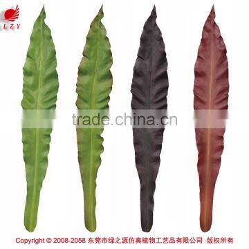 Indoor decorative artificial large plant leaves