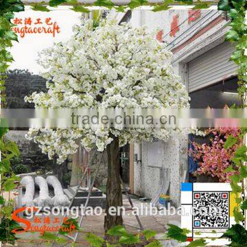 High Quality Price Artificial White Cherry Blossom Tree for Wedding Decoration Wholesale photo-4